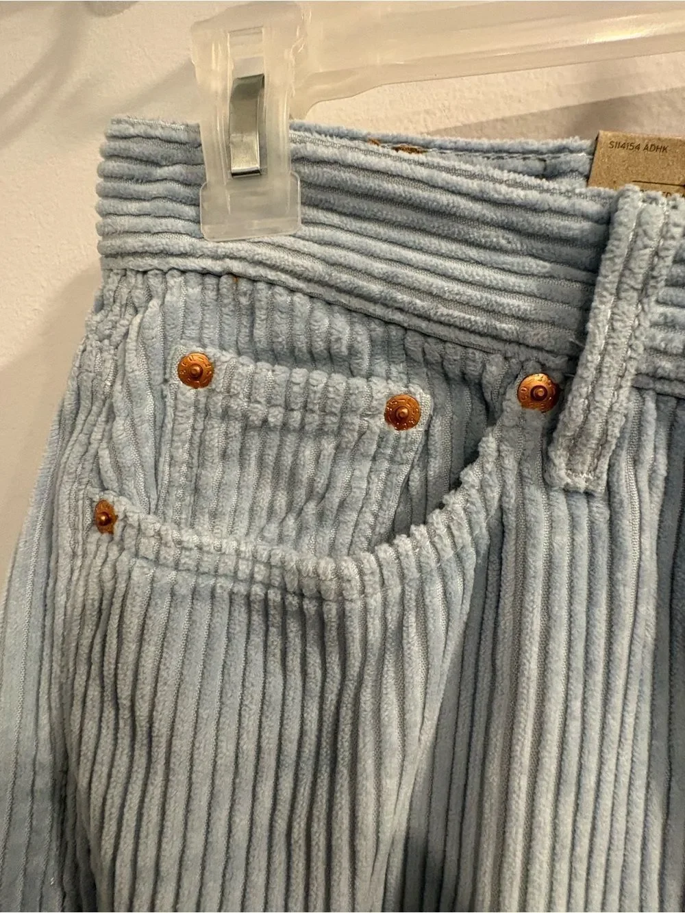 Levi's Light Blue Corduroy Men's Pants